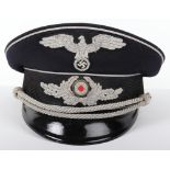 Third Reich Diplomatic Officials Peaked Cap