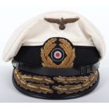 Kriegsmarine Admirals Peaked Cap