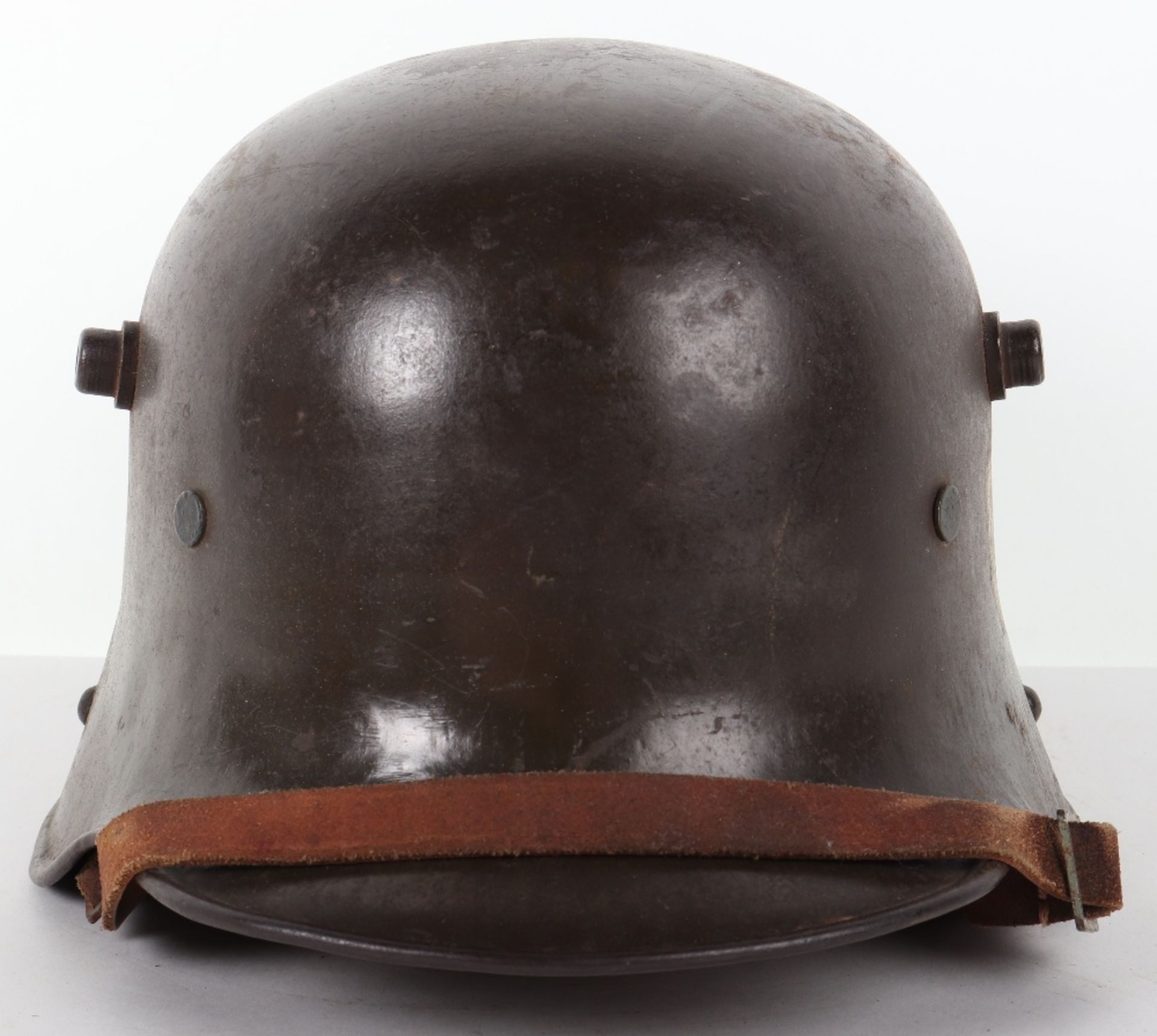 Imperial German Marine Korps M-17 Steel Combat Helmet - Bild 9 aus 9