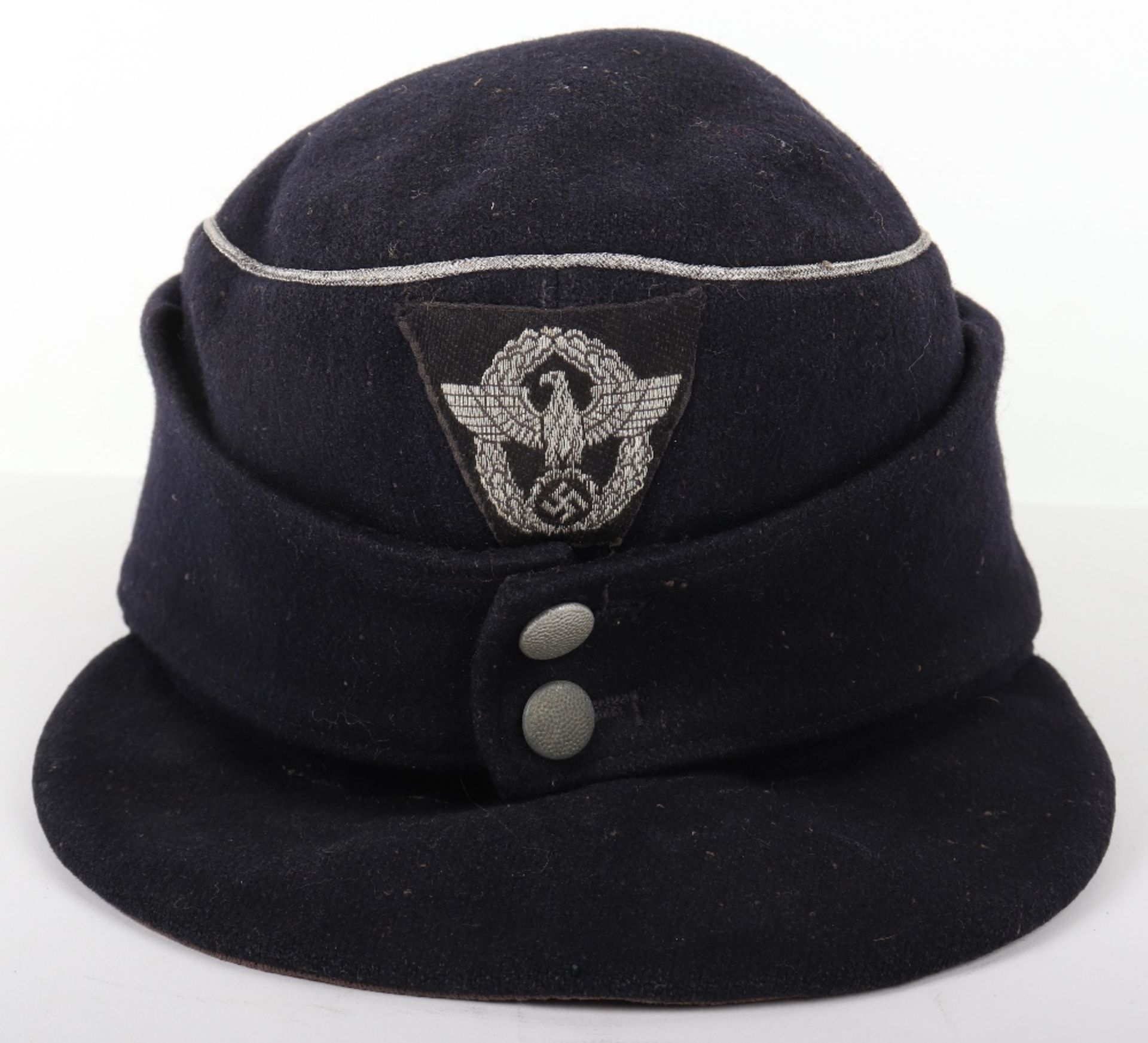 Third Reich Fire Police Officers M-43 Cap