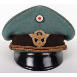 German Police Generals Peaked Cap