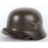 Luftwaffe Double Decal Steel Combat Helmet