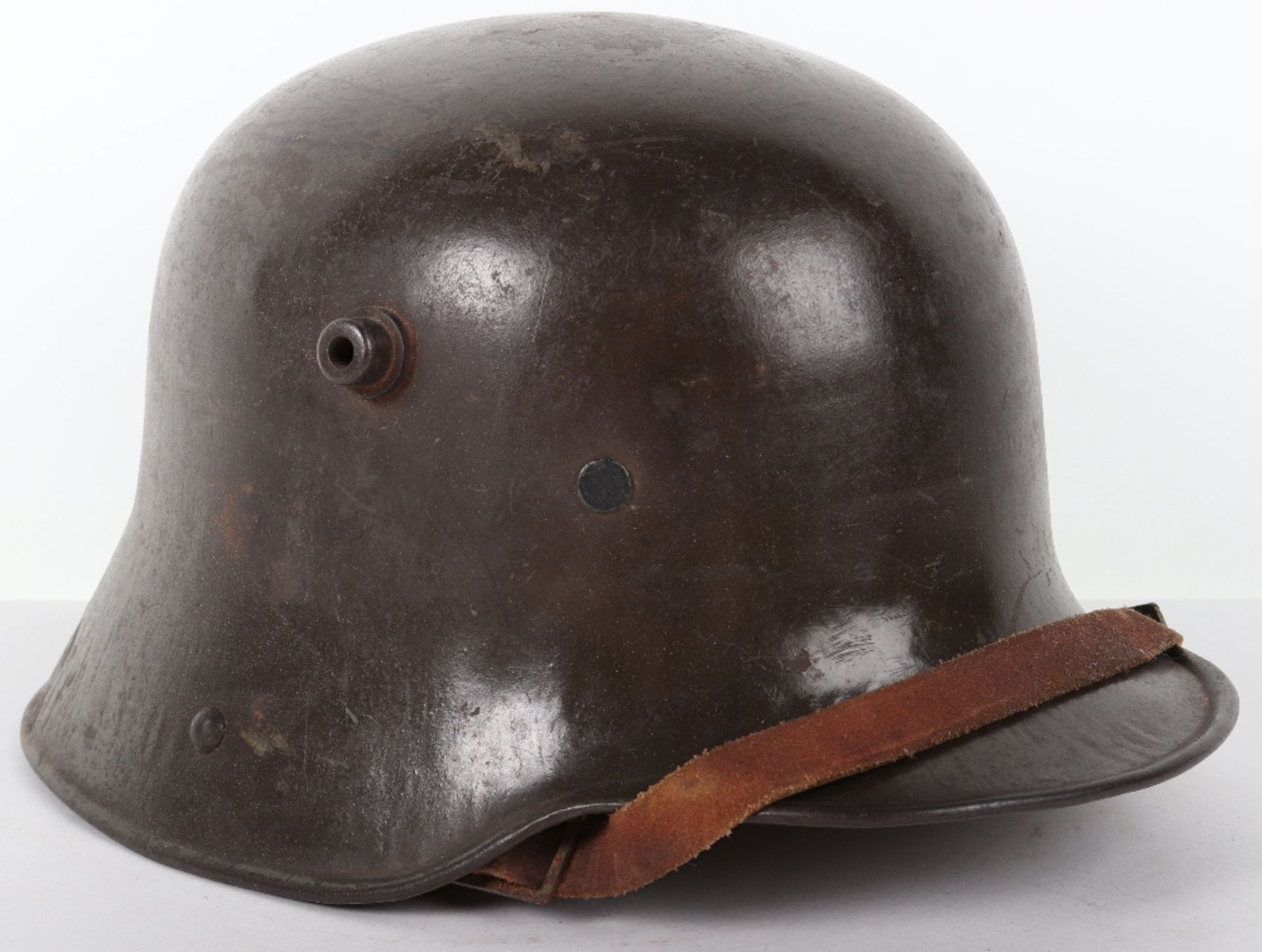 Imperial German Marine Korps M-17 Steel Combat Helmet - Bild 2 aus 9