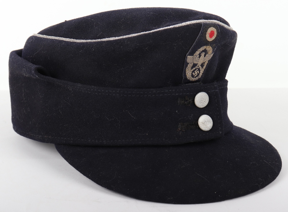 Third Reich Police Officers M-43 Cap - Image 3 of 5