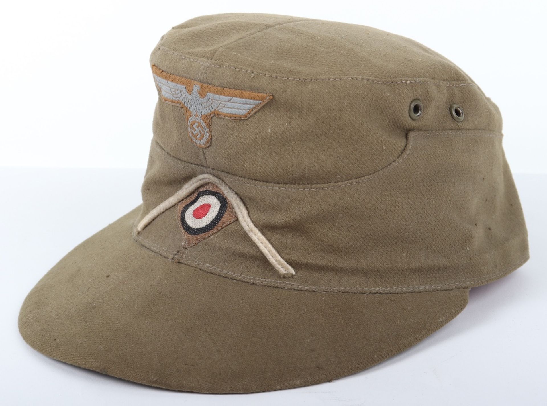 German Afrika Korps Infantry M-41 Field Cap - Bild 2 aus 8