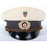 German Red Cross D.R.K (Deutsche Rotes Kreuz) Leaders Peaked Cap