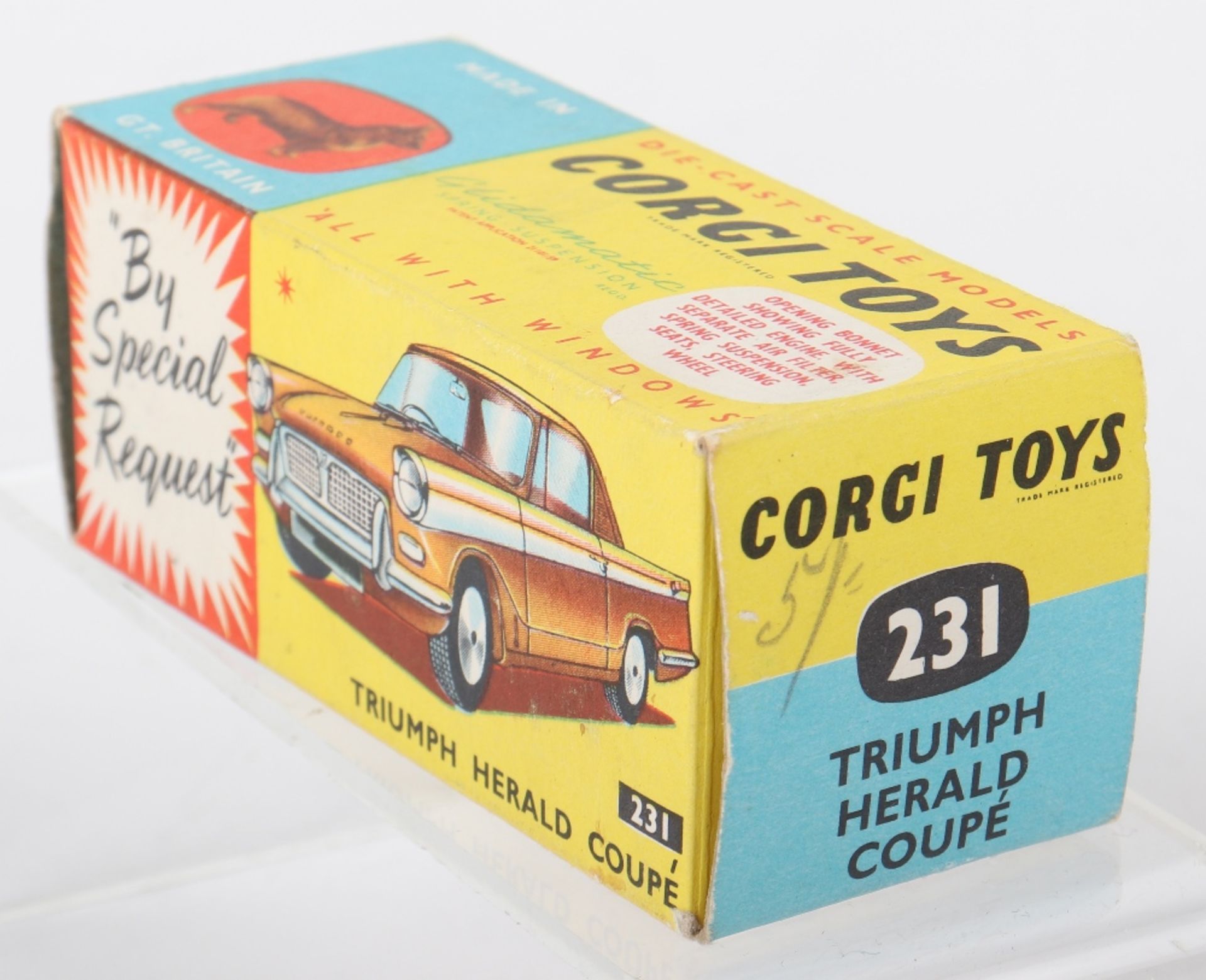 Corgi Toys 231 Triumph Herald Coupé - Bild 4 aus 5