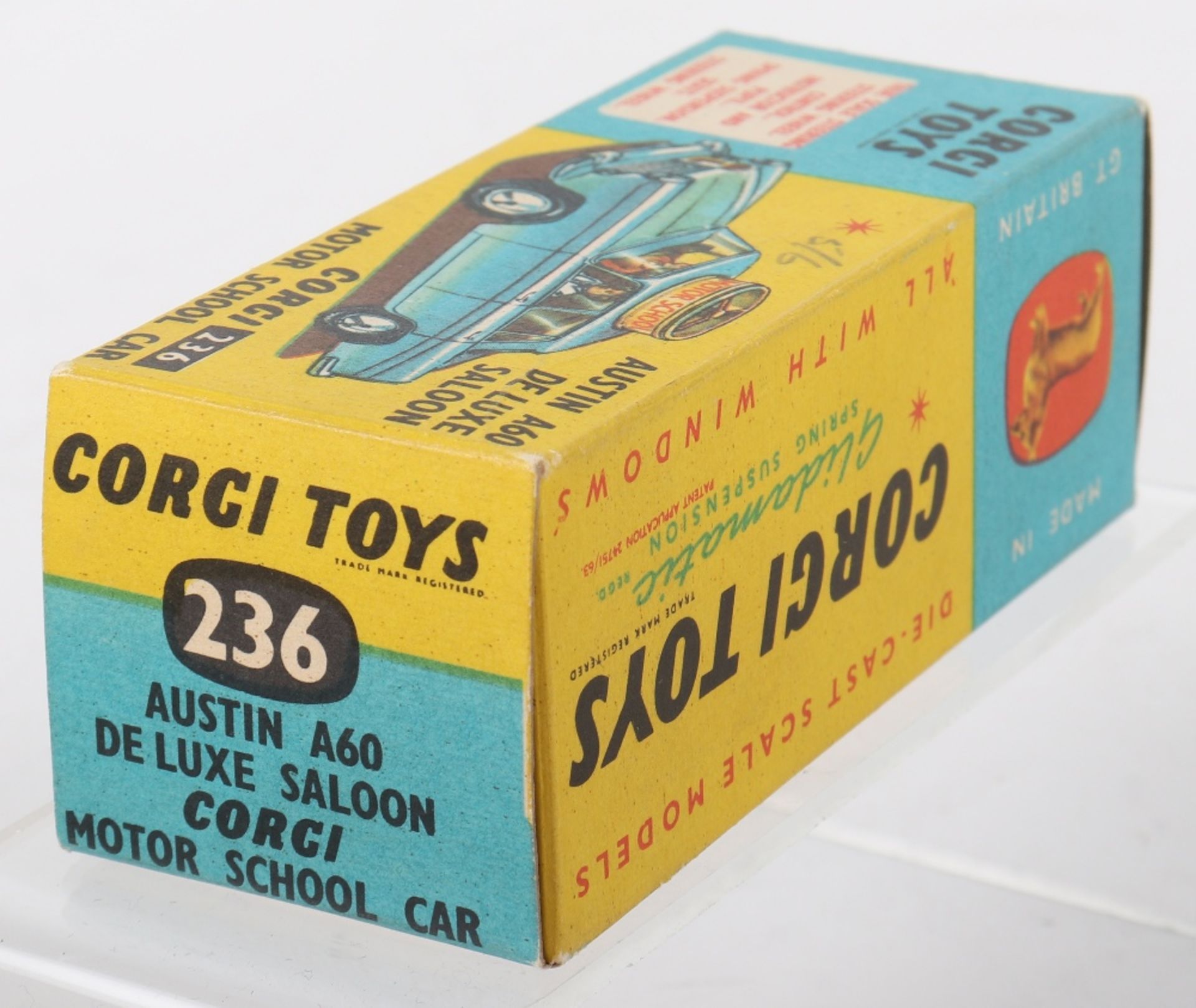 Corgi Toys 236 Austin A60 De Luxe Saloon ‘Corgi’ Motor School Car - Image 5 of 7