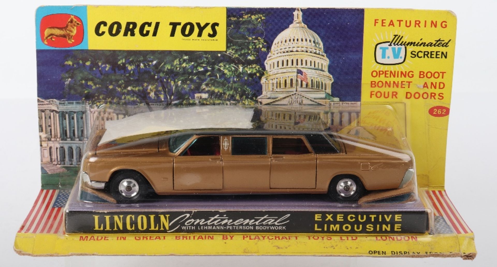 Corgi Toys 262 Lincoln Continental Executive Limousine