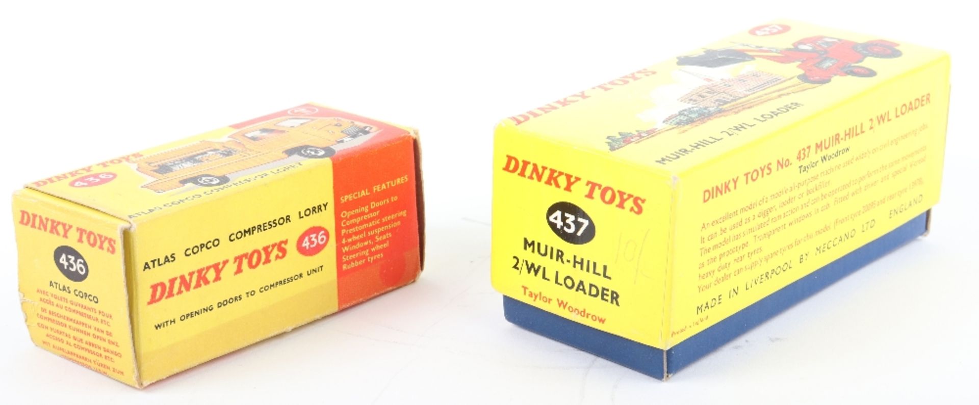 Dinky Toys 437 Muir-Hill 2 wheel Loader ‘Taylor Woodrow - Bild 5 aus 5