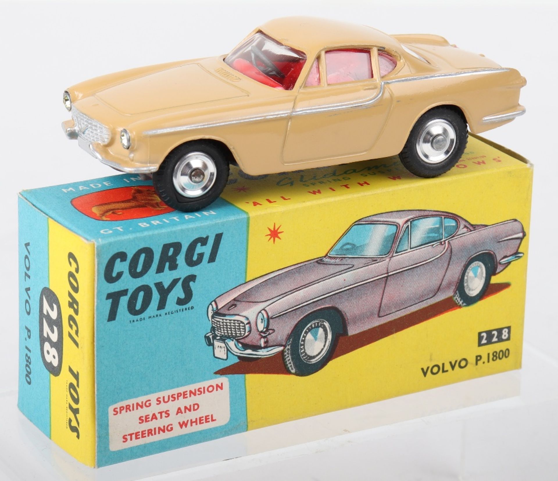 Corgi Toys 228 Volvo P.1800
