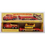 Matchbox Kingsize K-8 Tractor and Transporter ‘Laing’