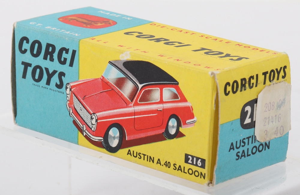 Corgi Toys boxed 216 Austin A.40 Saloon - Image 4 of 4