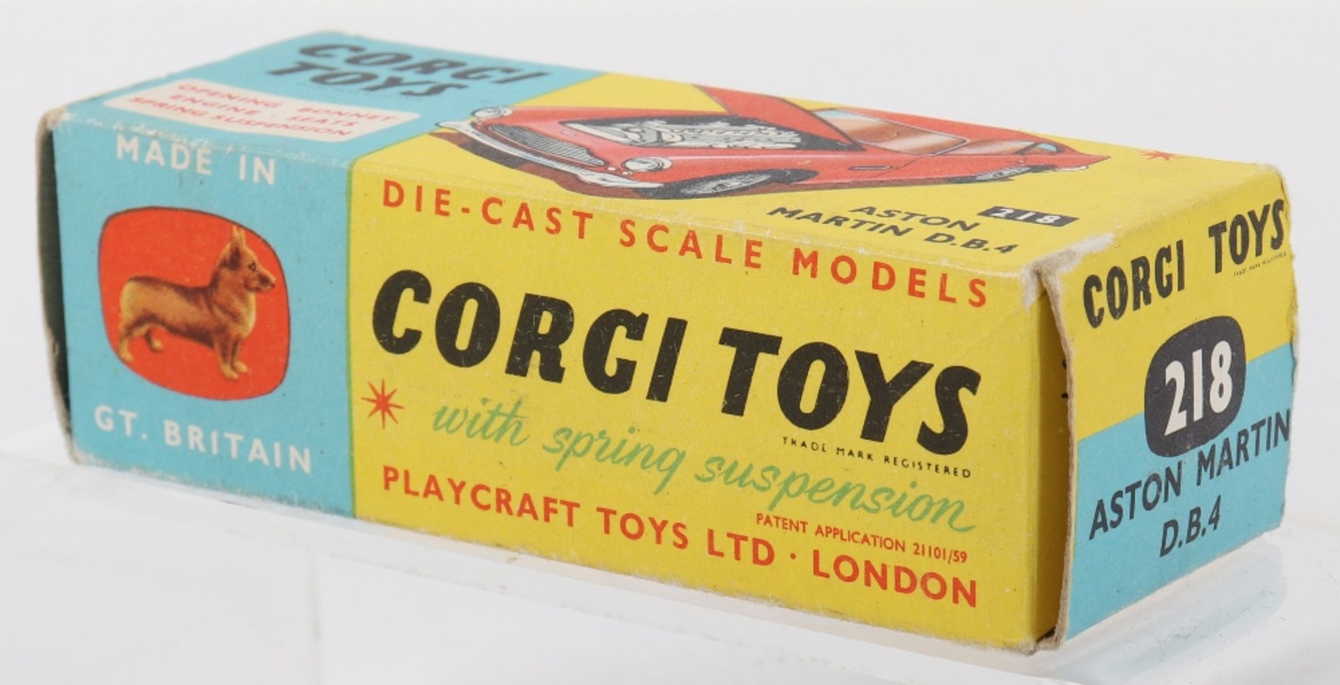 Corgi Toys 218 Aston Martin D.B.4 - Bild 4 aus 5