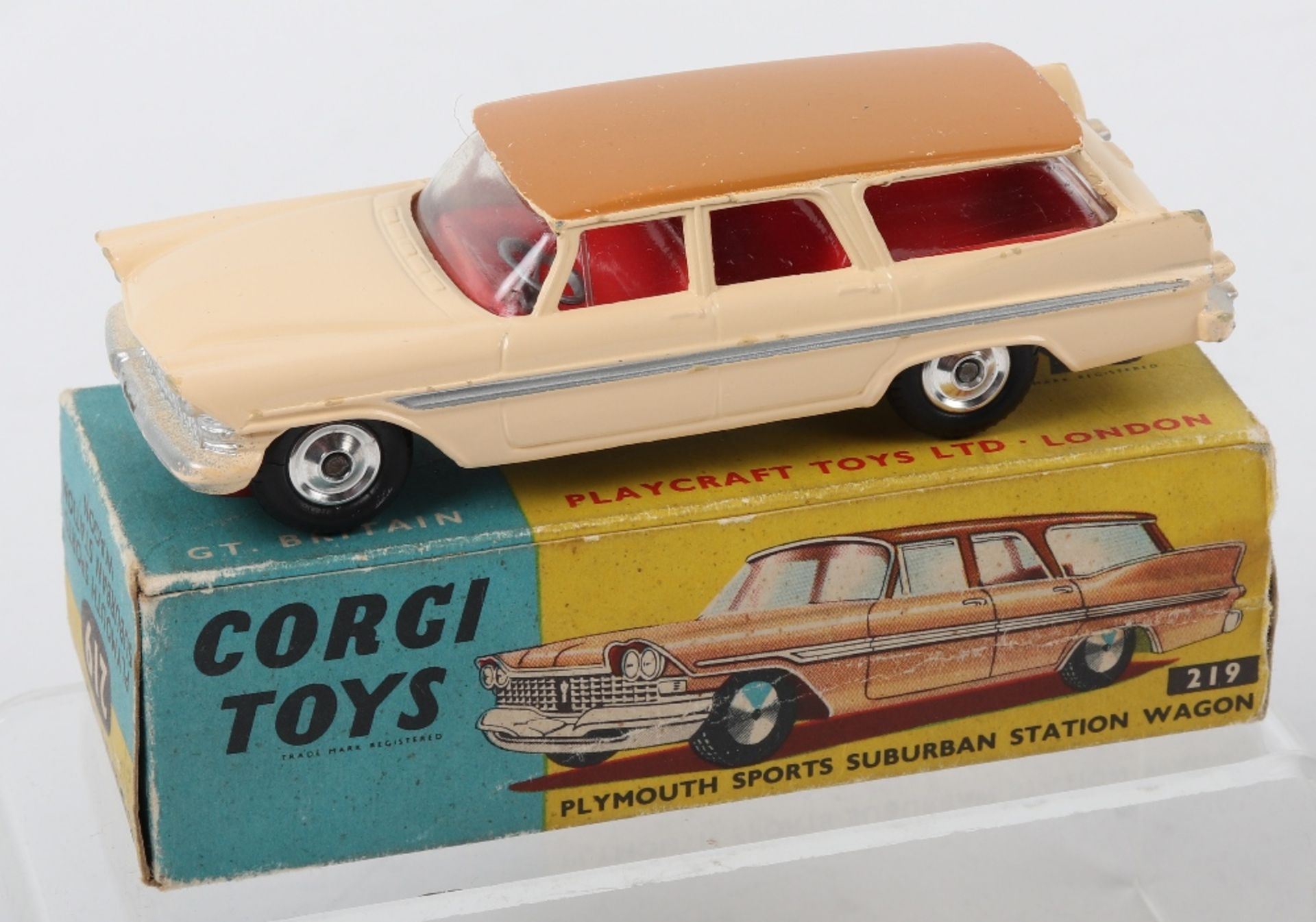 Corgi Toys 219 Plymouth Sports Suburban Station Wagon