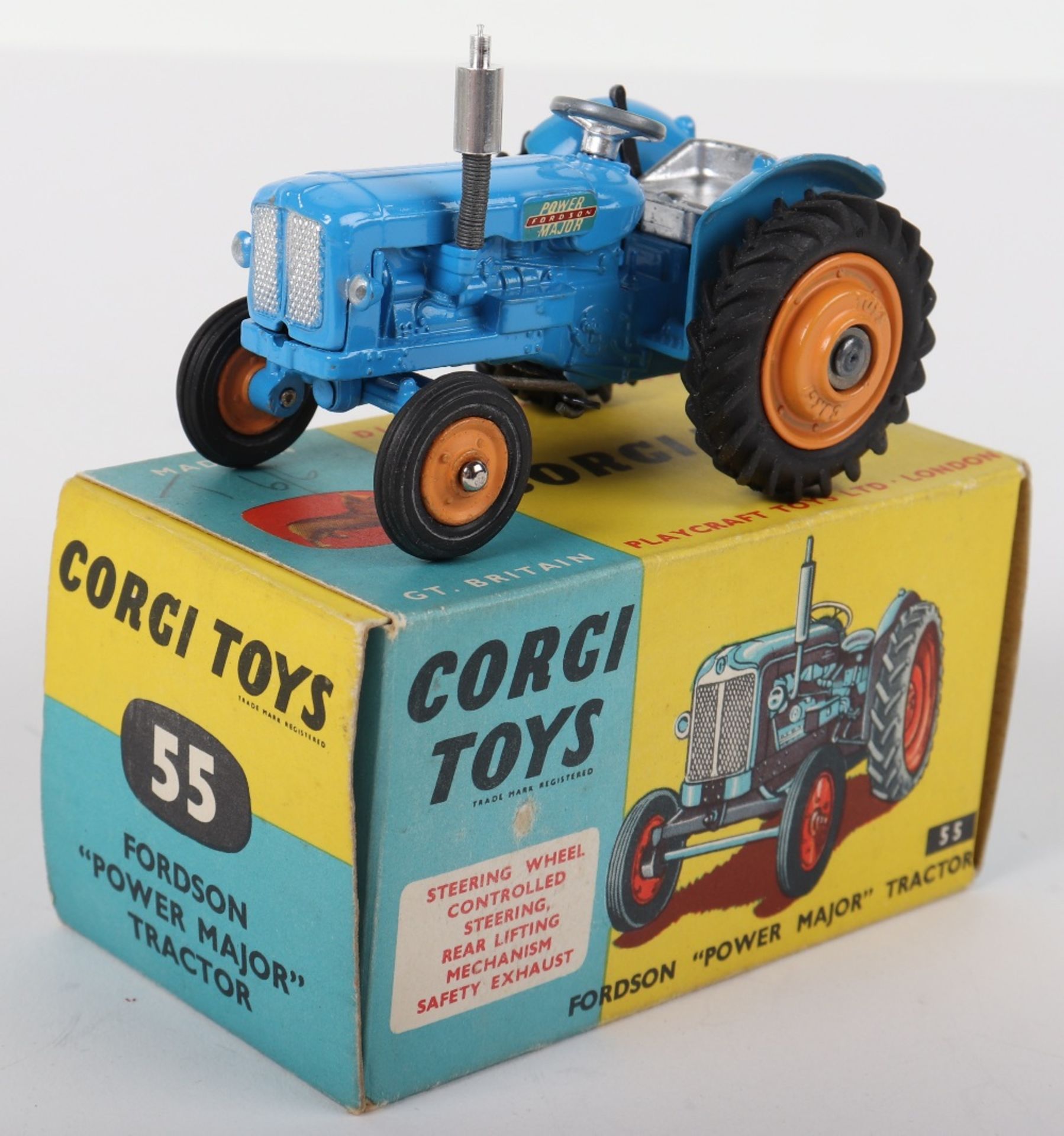 Boxed Corgi Toys 55 Fordson “Power Major” Tractor - Bild 2 aus 3