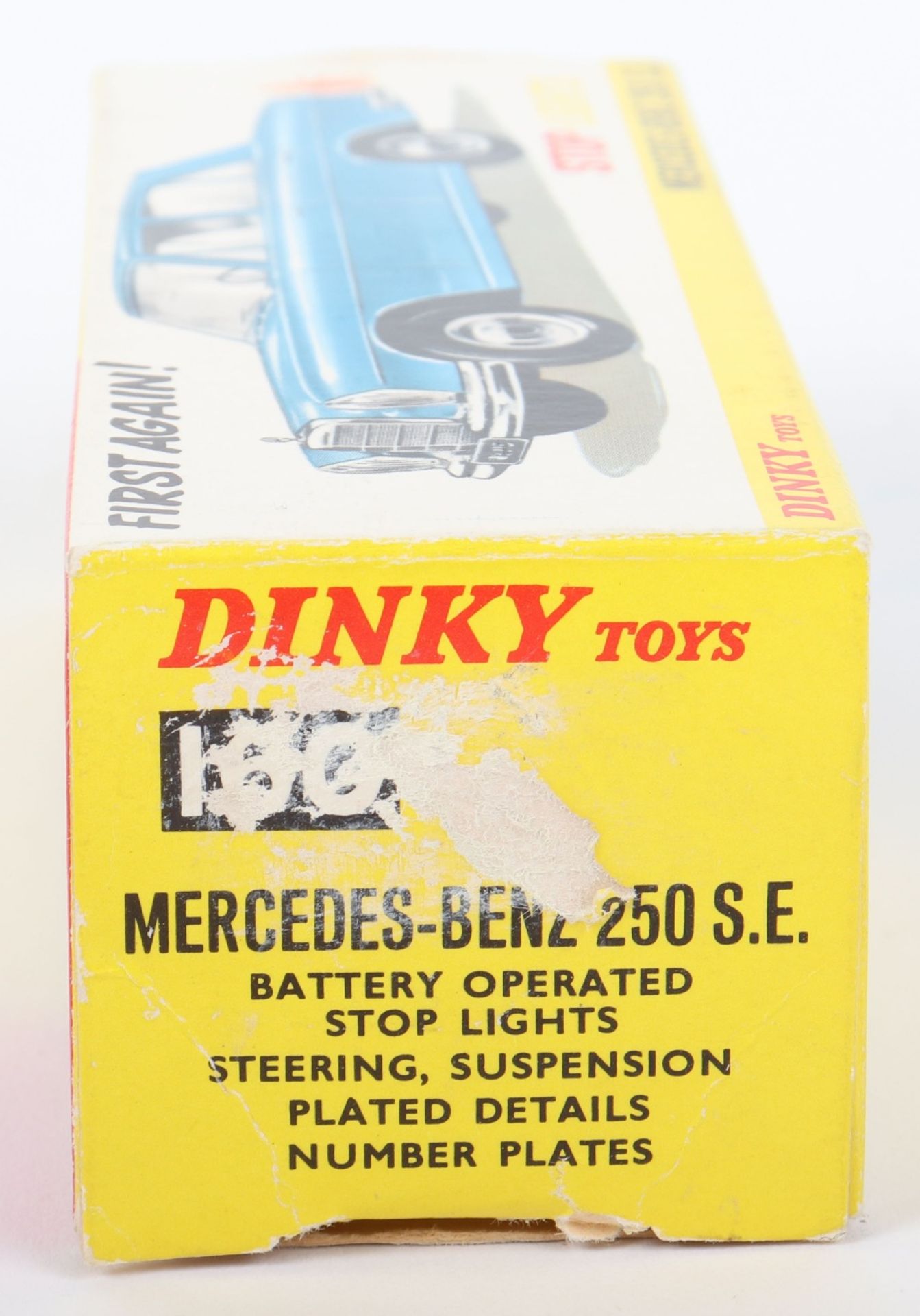 Dinky Toys 160 Mercedes Benz 250 S.E. with stop lights - Bild 4 aus 5