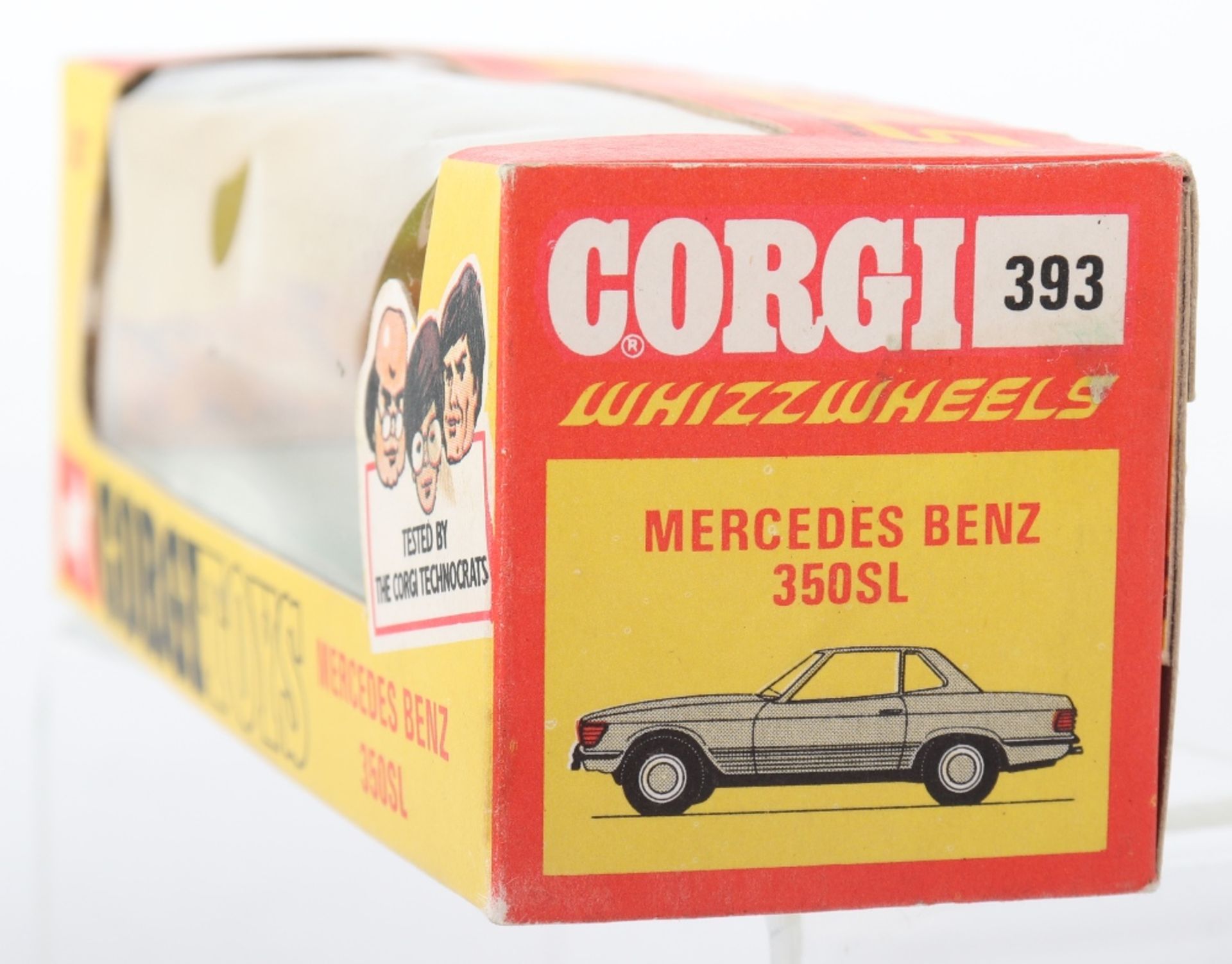 Boxed Corgi 393 Whizzwheels Mercedes Benz 350SL - Bild 6 aus 6