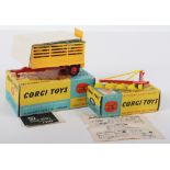 Two Boxed Corgi Toys Farm Implements