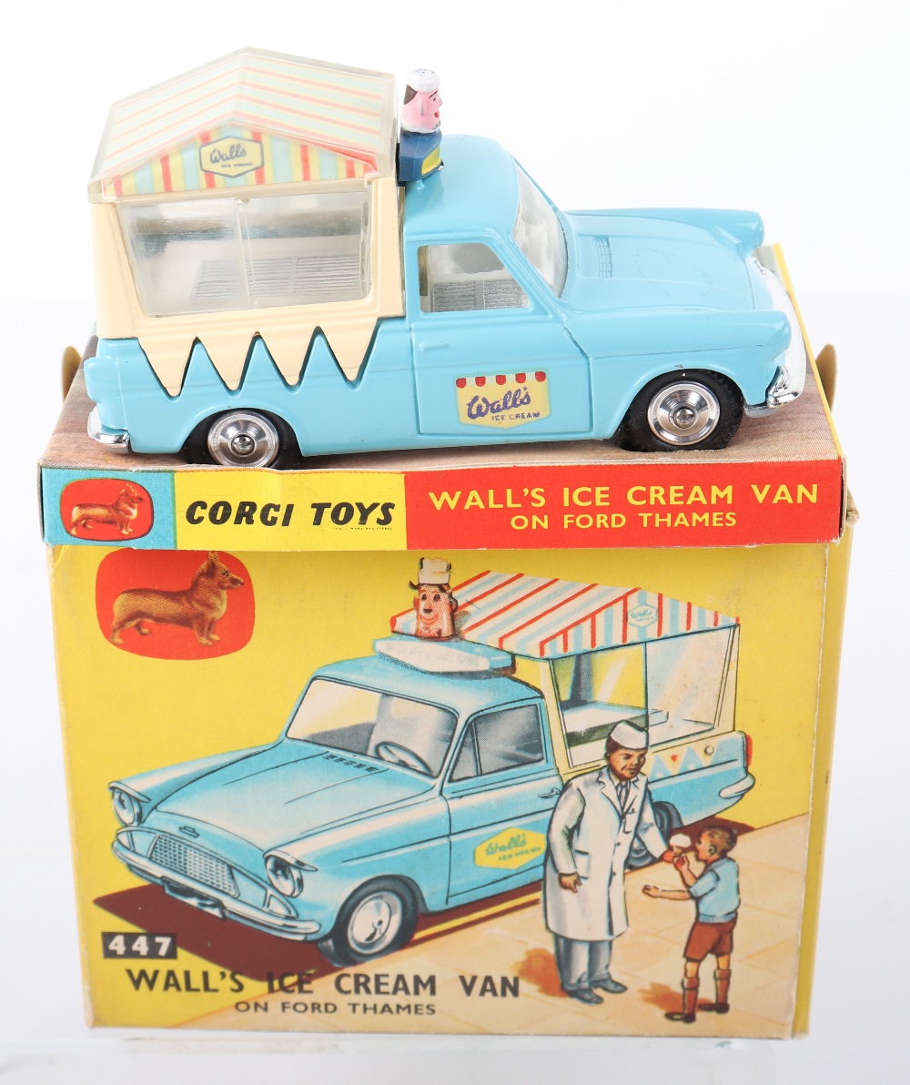 Corgi Toys 447 Walls Ice Cream Van on Ford Thames - Image 9 of 9