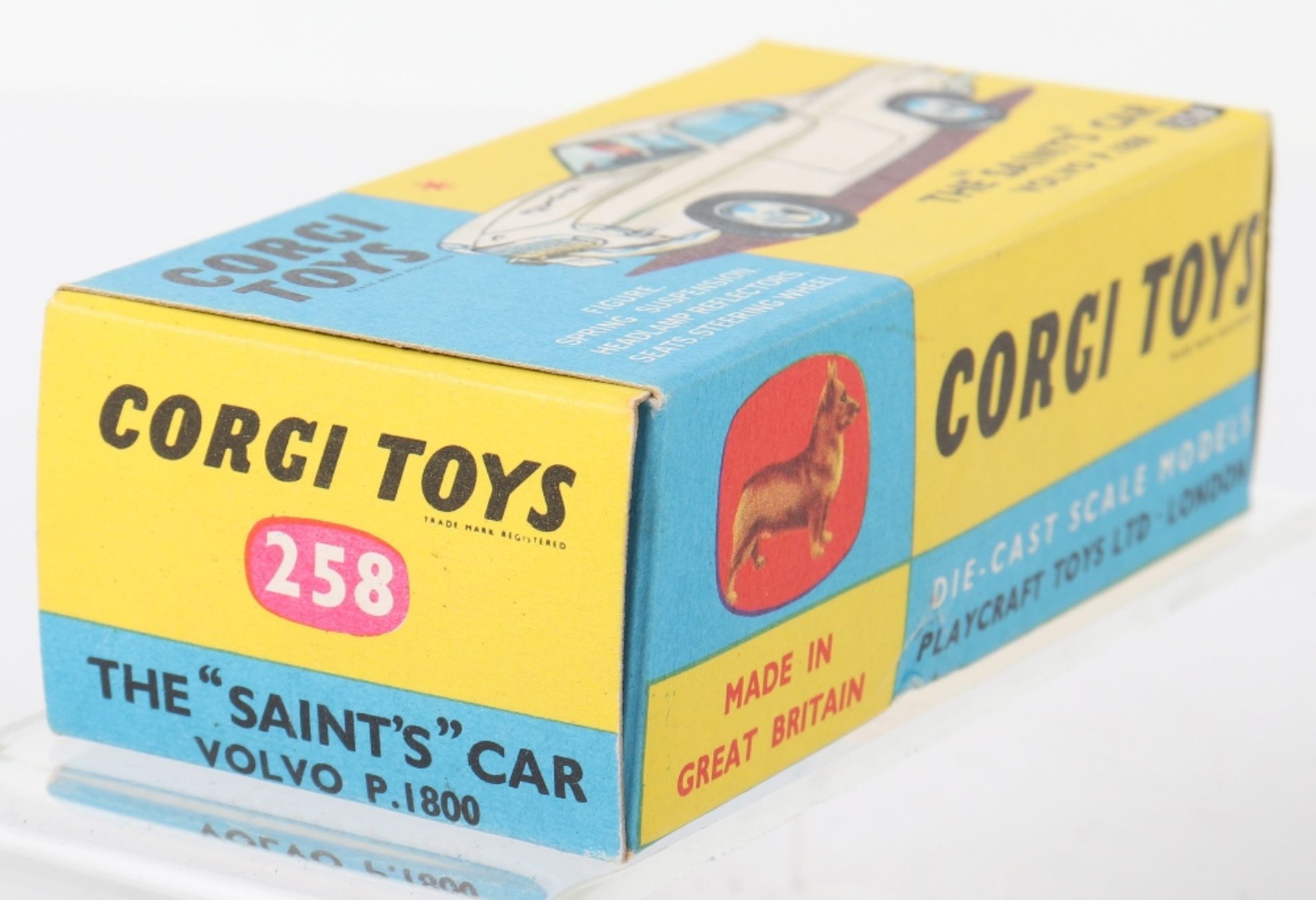 Corgi Toys 258 The “Saints” Car Volvo P.1800 - Image 5 of 5