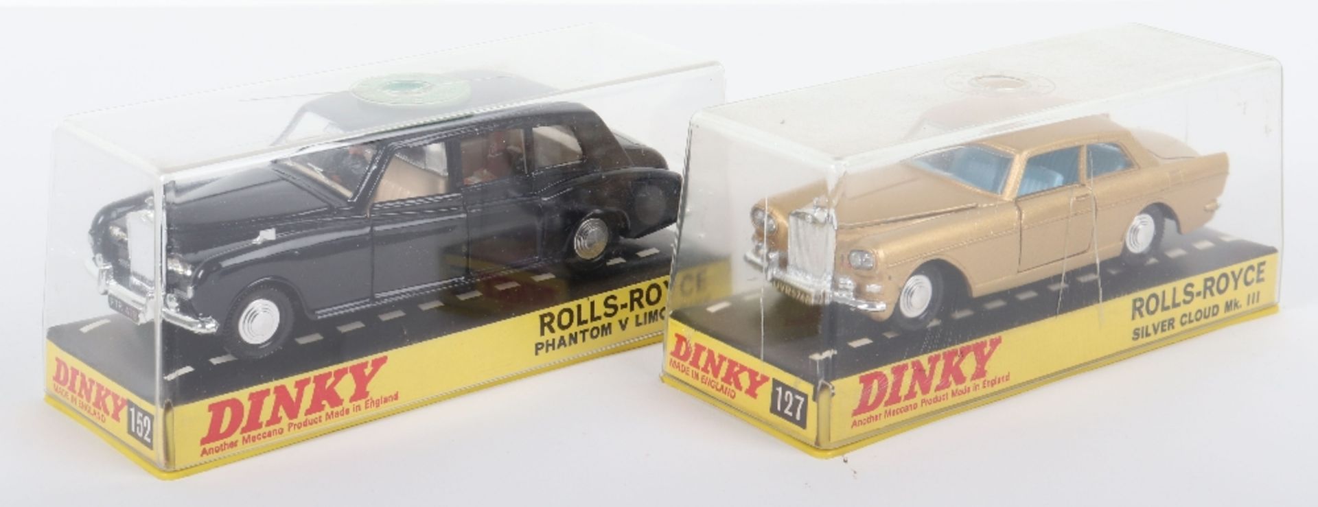 Two Dinky Toys Rolls Royce Models