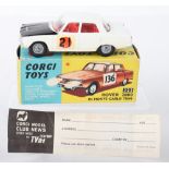 Corgi Toys 322 Rover 2000 International Rally Finish