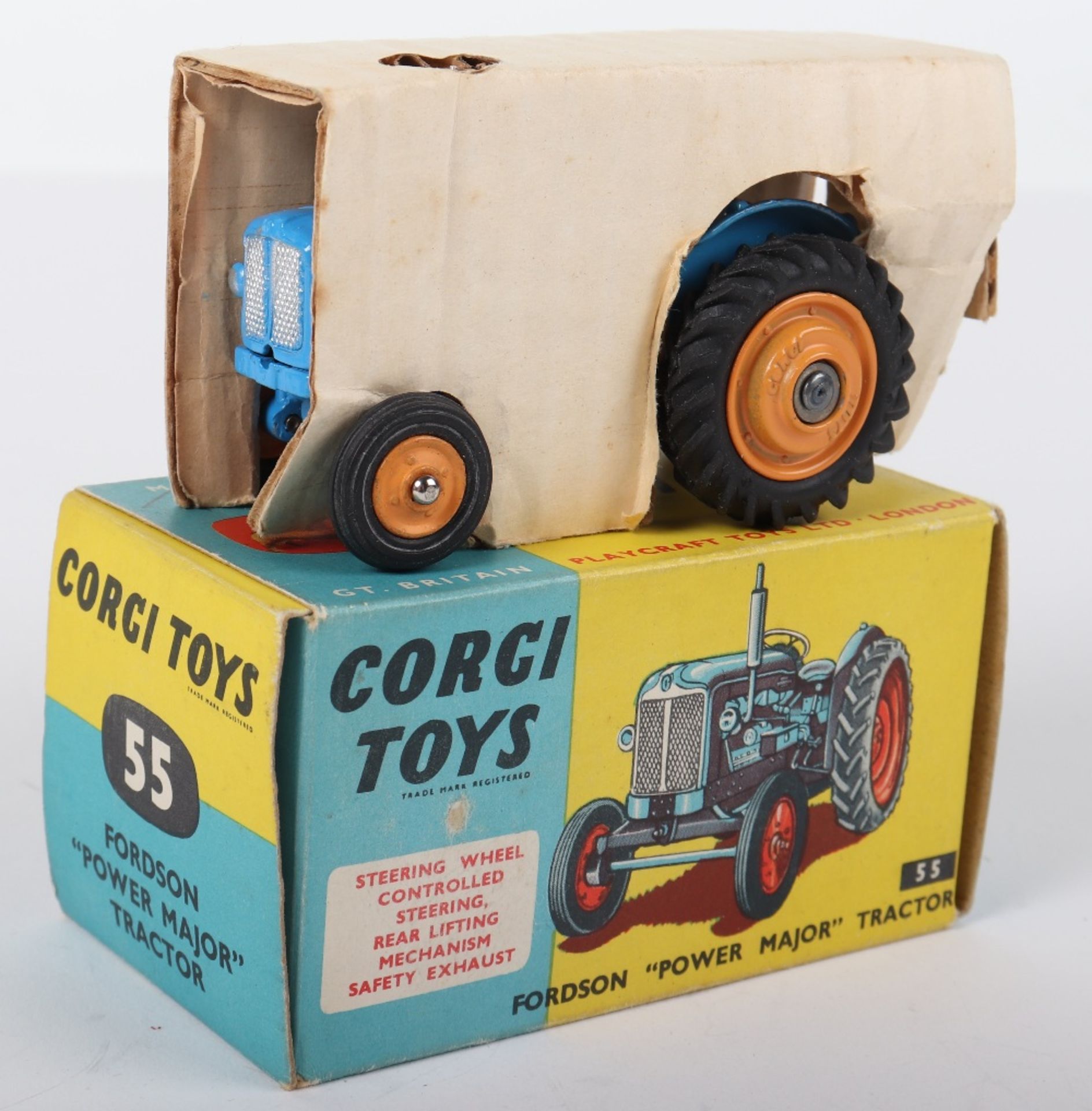 Boxed Corgi Toys 55 Fordson “Power Major” Tractor