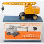Dinky Toys 571 Coles Mobile Crane