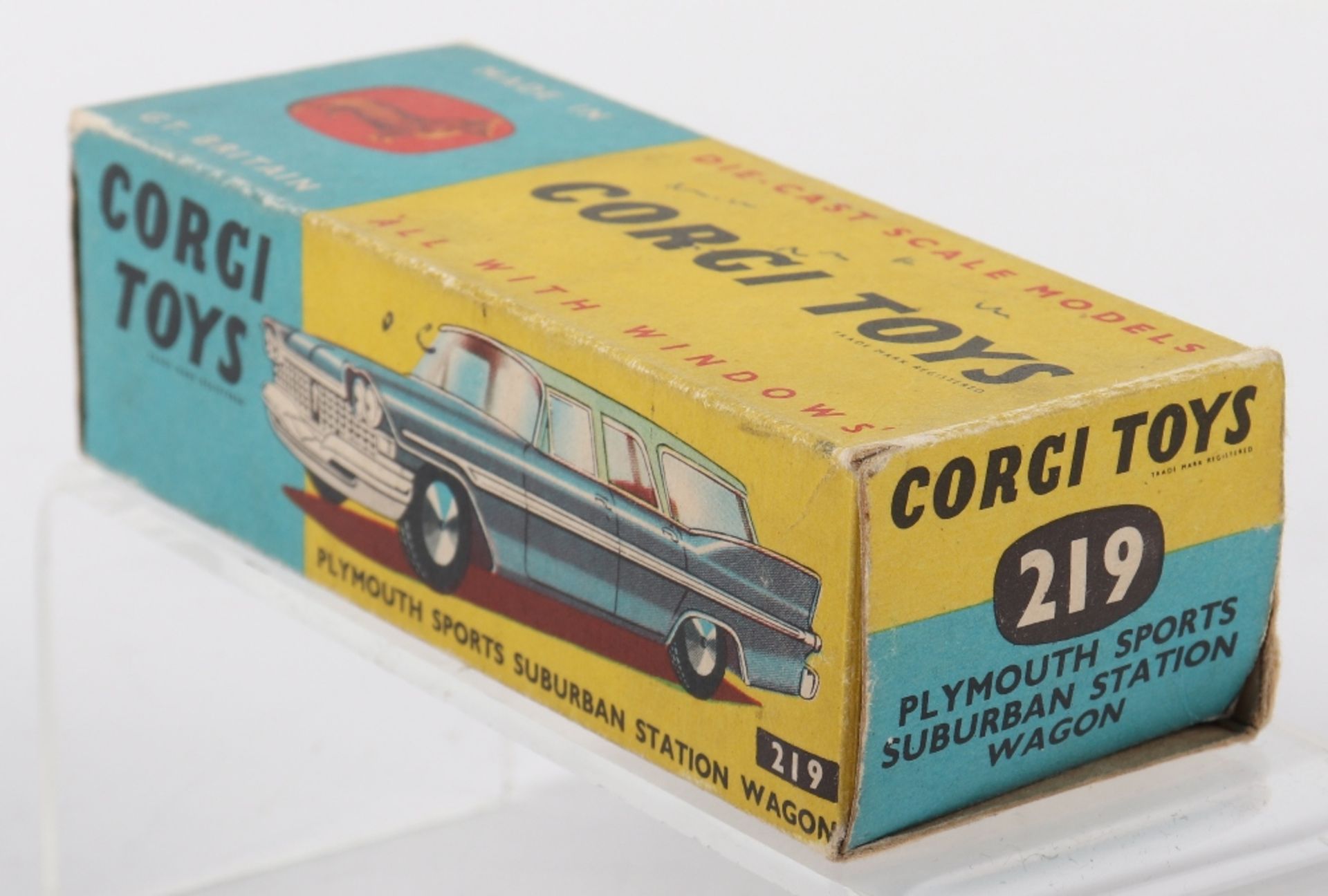 Corgi Toys 219 Plymouth Sports Suburban Station Wagon - Image 3 of 4