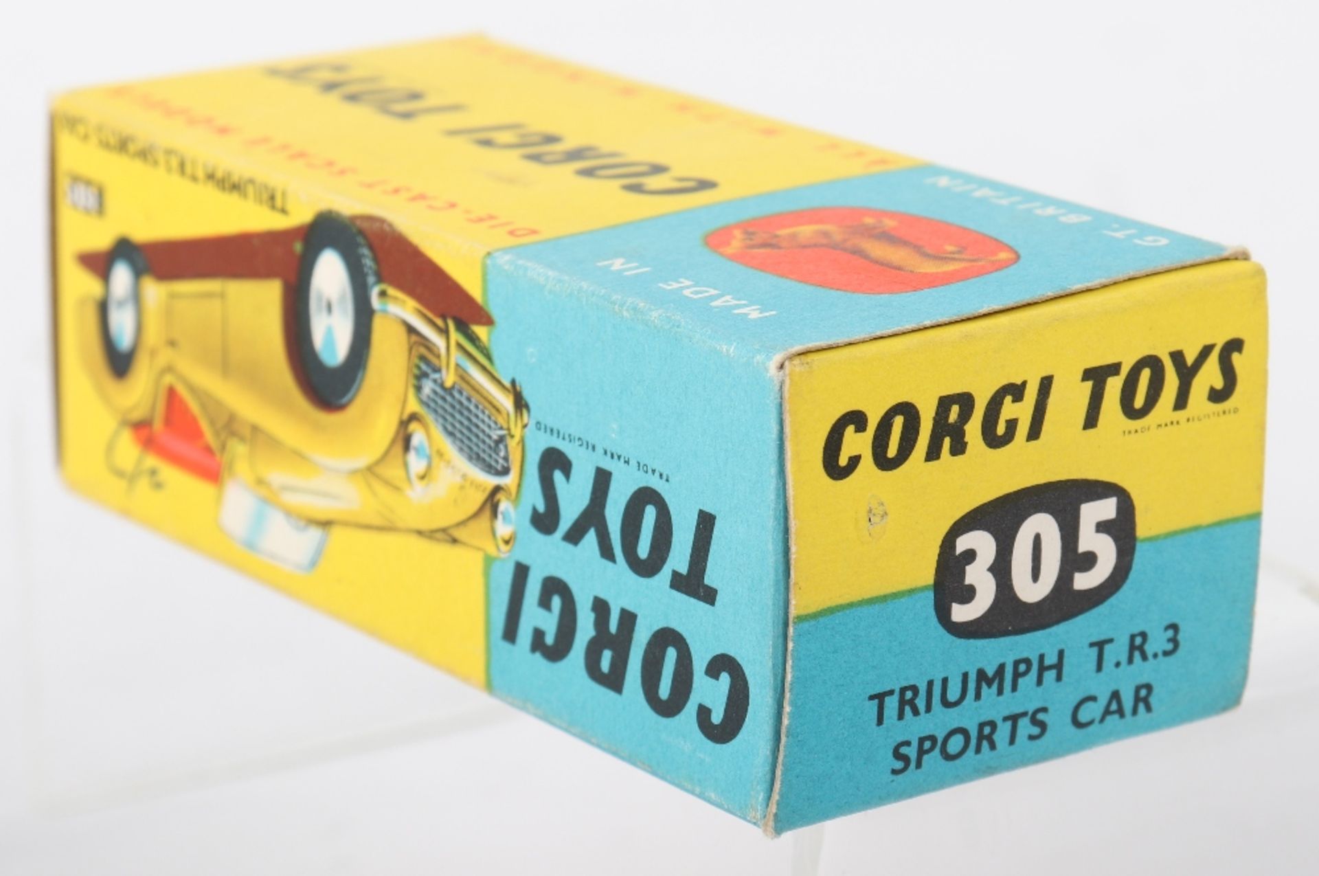 Corgi Toys 305 Triumph T.R.3 Sports Car - Image 5 of 5