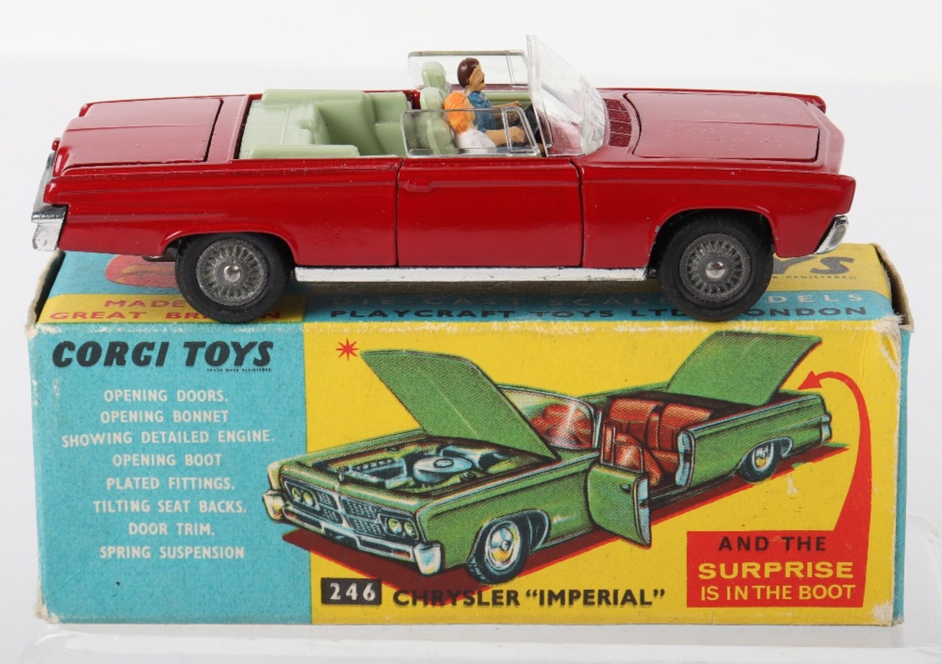 Corgi Toys 246 Chrysler Imperial - Bild 2 aus 6