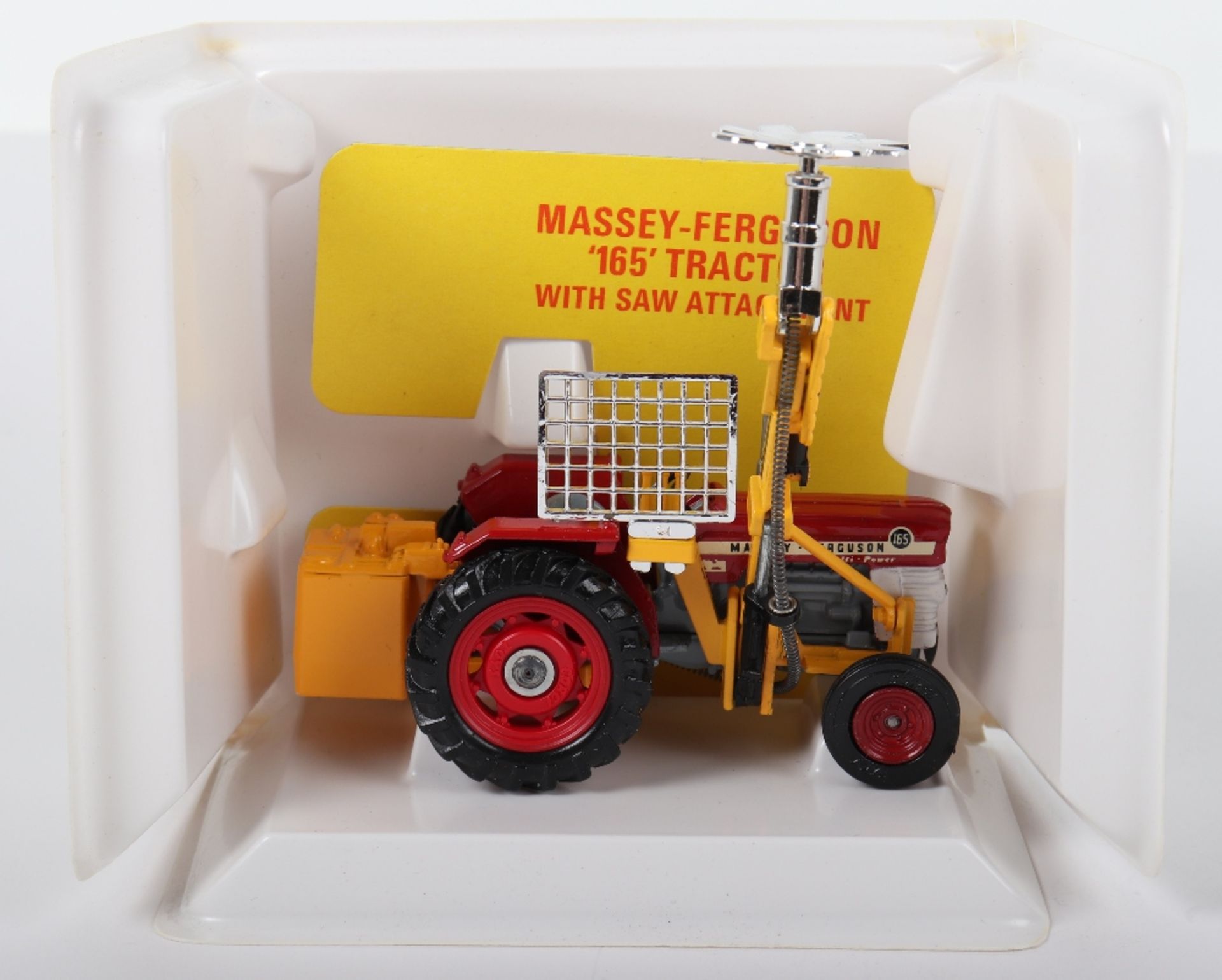 Corgi Toys Massey Ferguson 165 Tractor With Saw Attachment - Image 5 of 5