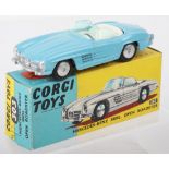 Corgi Toys 303 Mercedes-Benz 300SL. Open Roadster