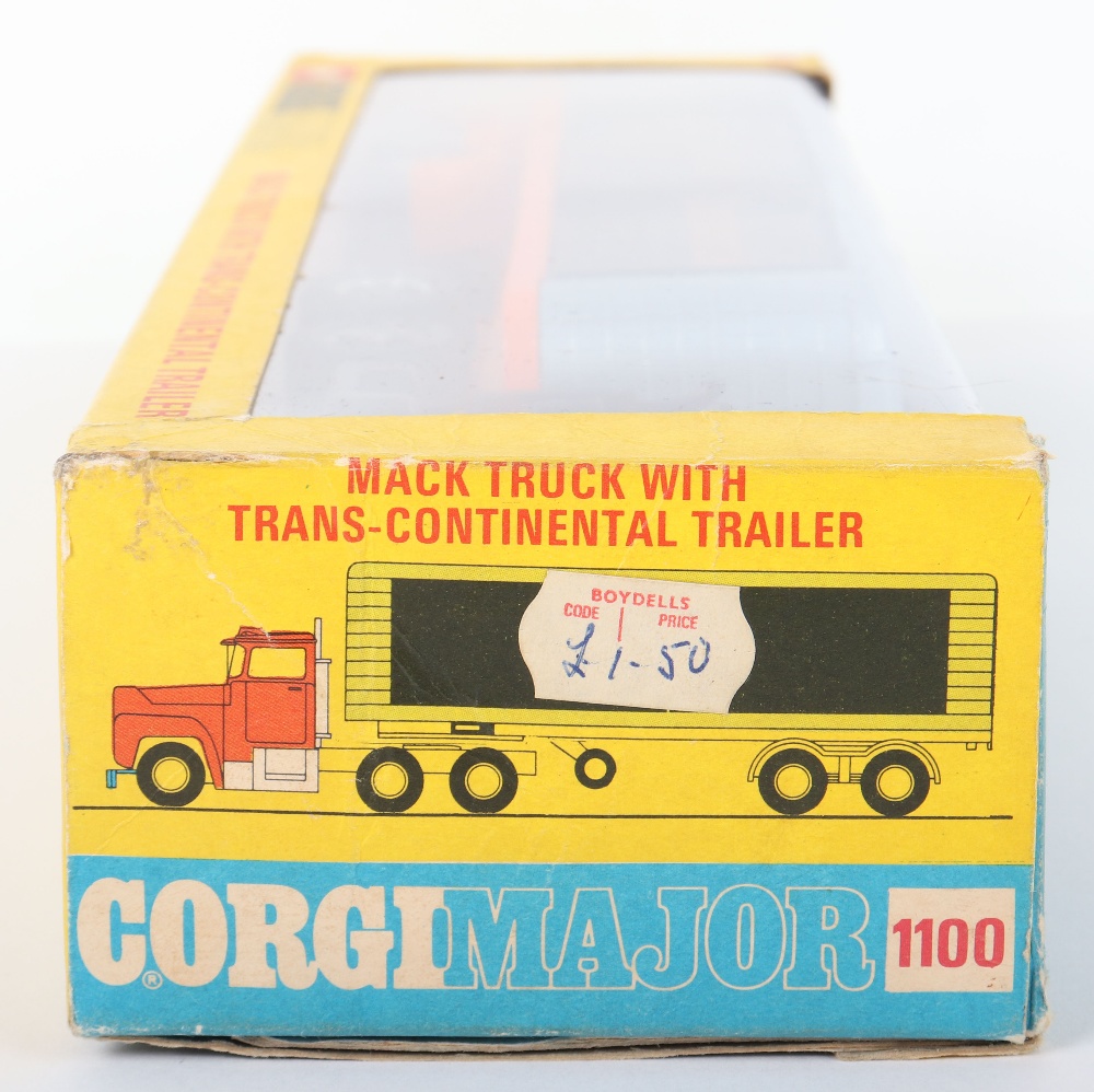 Corgi Major Toys 1100 Mack Truck with Trans Continental Trailer - Image 2 of 5