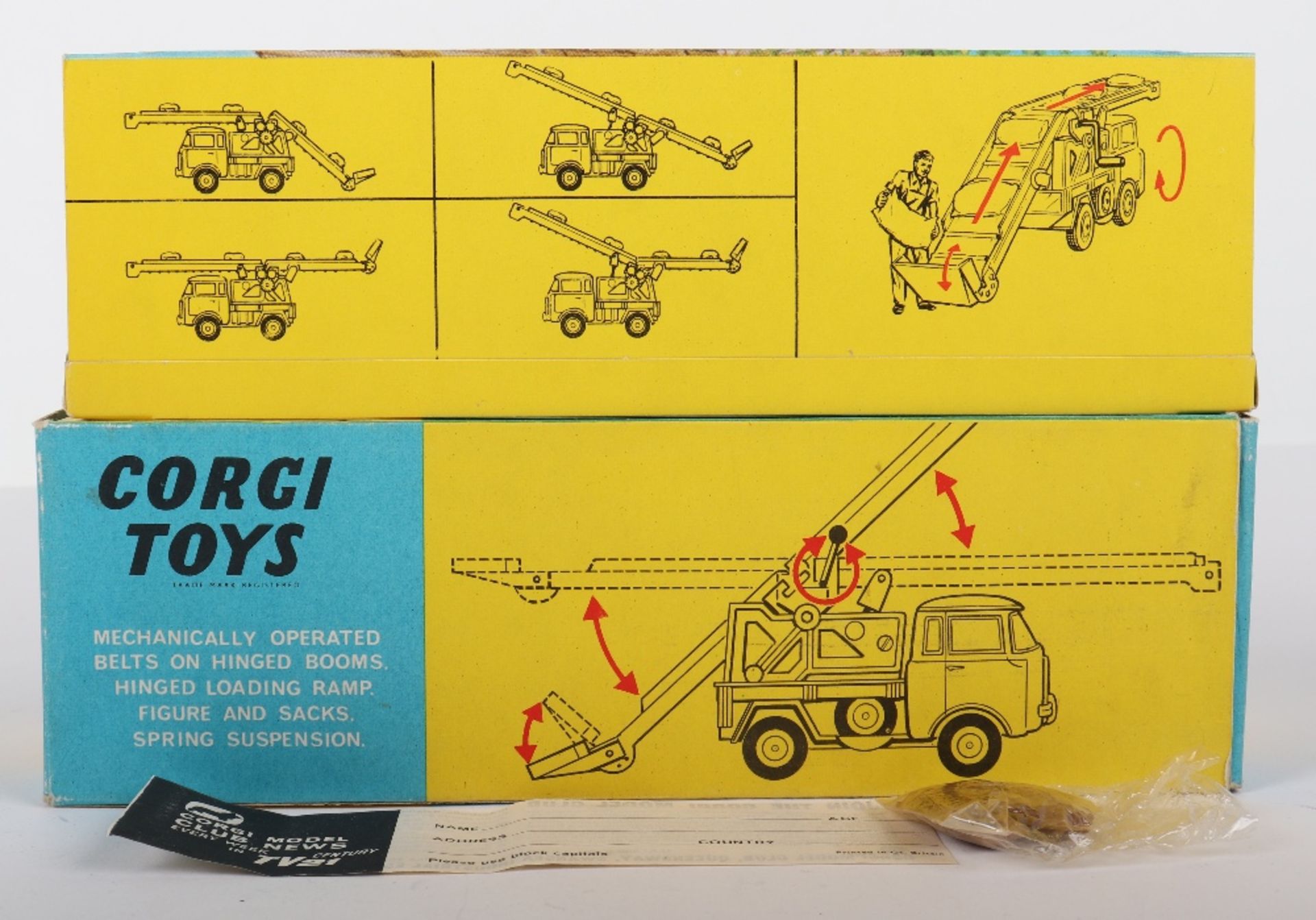 Corgi Toys Set 64, Working Conveyor On Forward Control Jeep F.C.-150 - Bild 3 aus 6