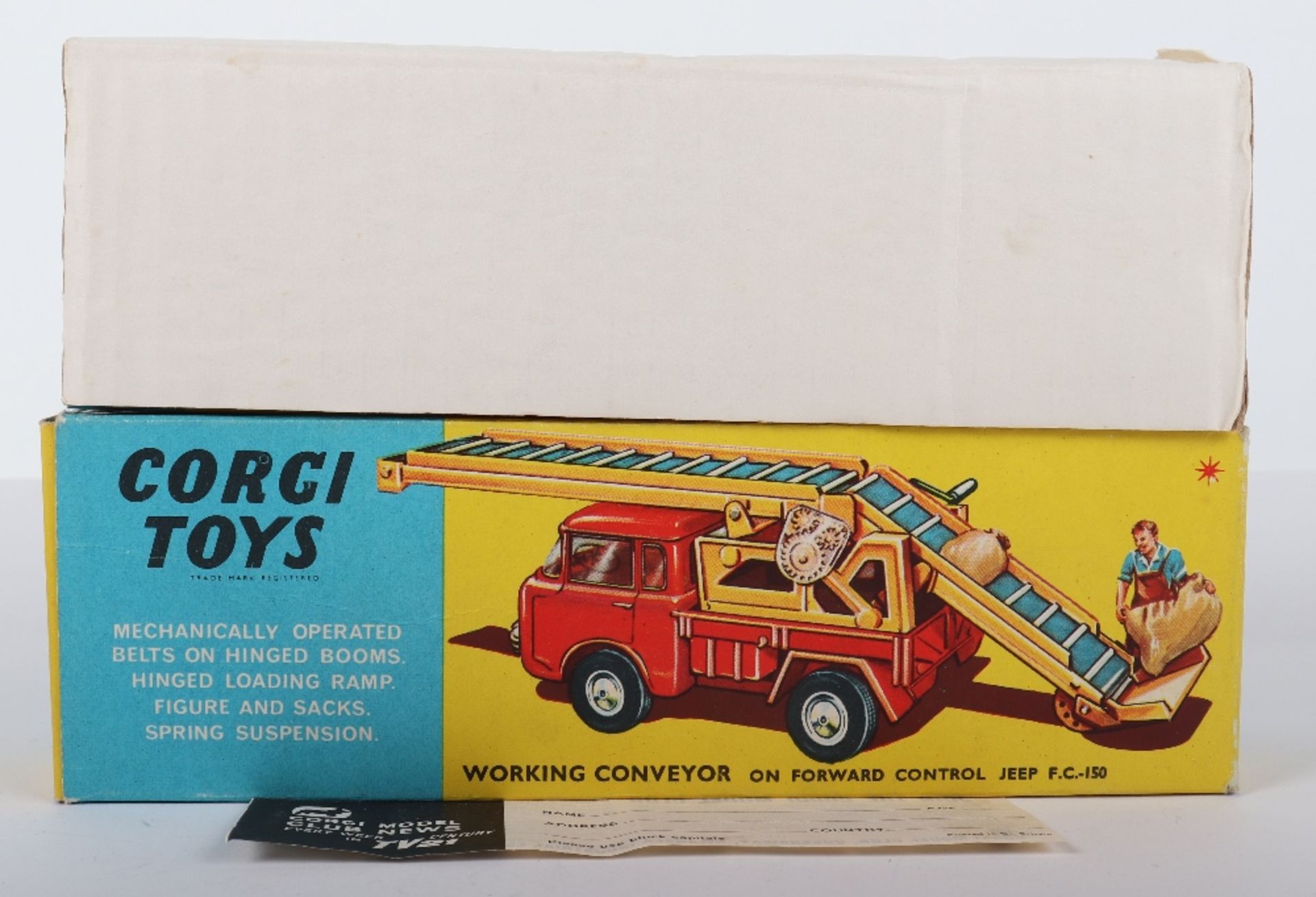 Corgi Toys Set 64, Working Conveyor On Forward Control Jeep F.C.-150 - Bild 6 aus 6