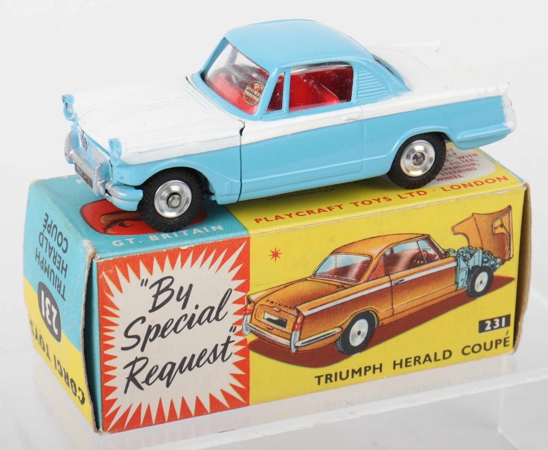 Corgi Toys 231 Triumph Herald Coupé