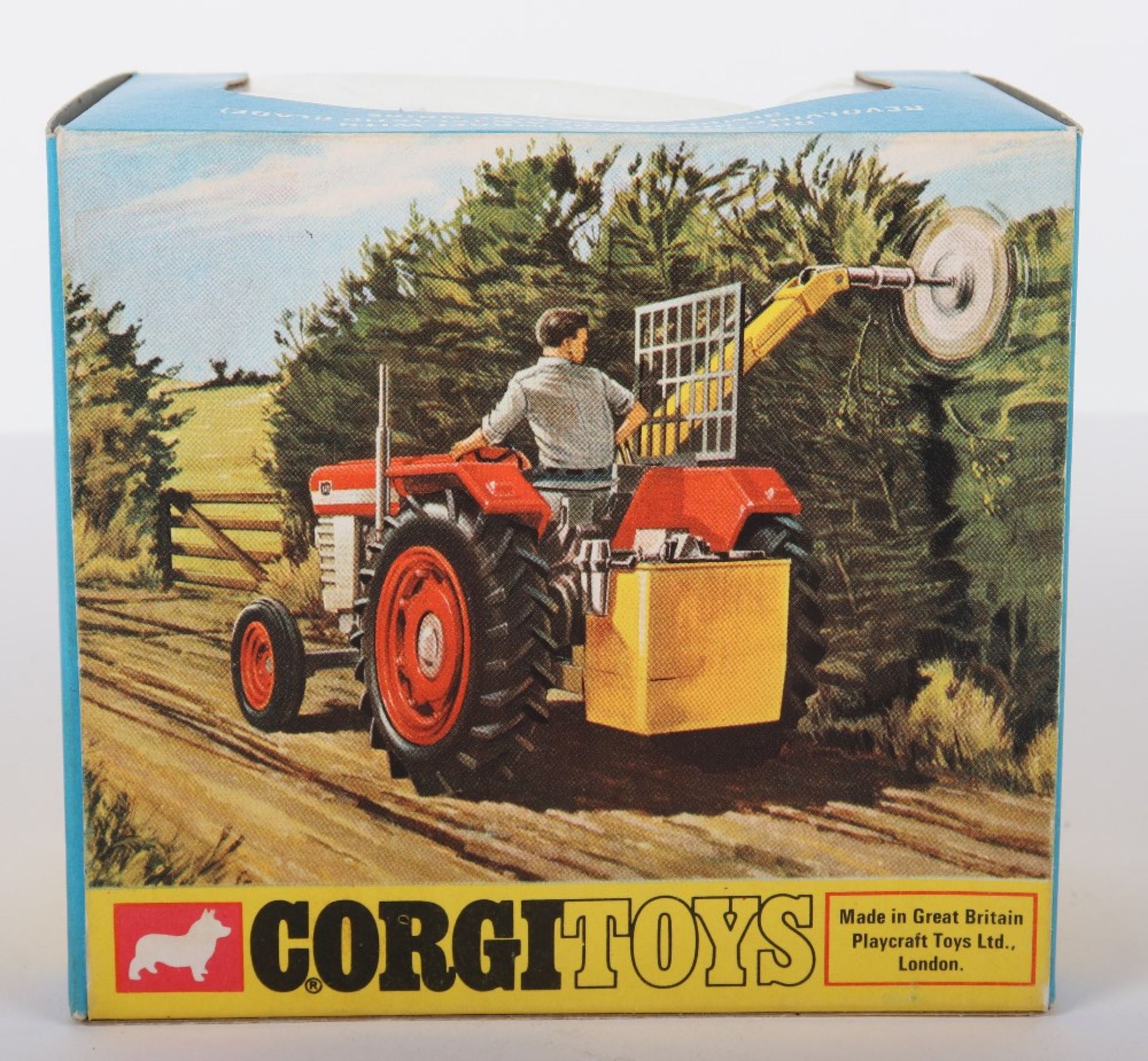 Corgi Toys Massey Ferguson 165 Tractor With Saw Attachment - Image 4 of 5