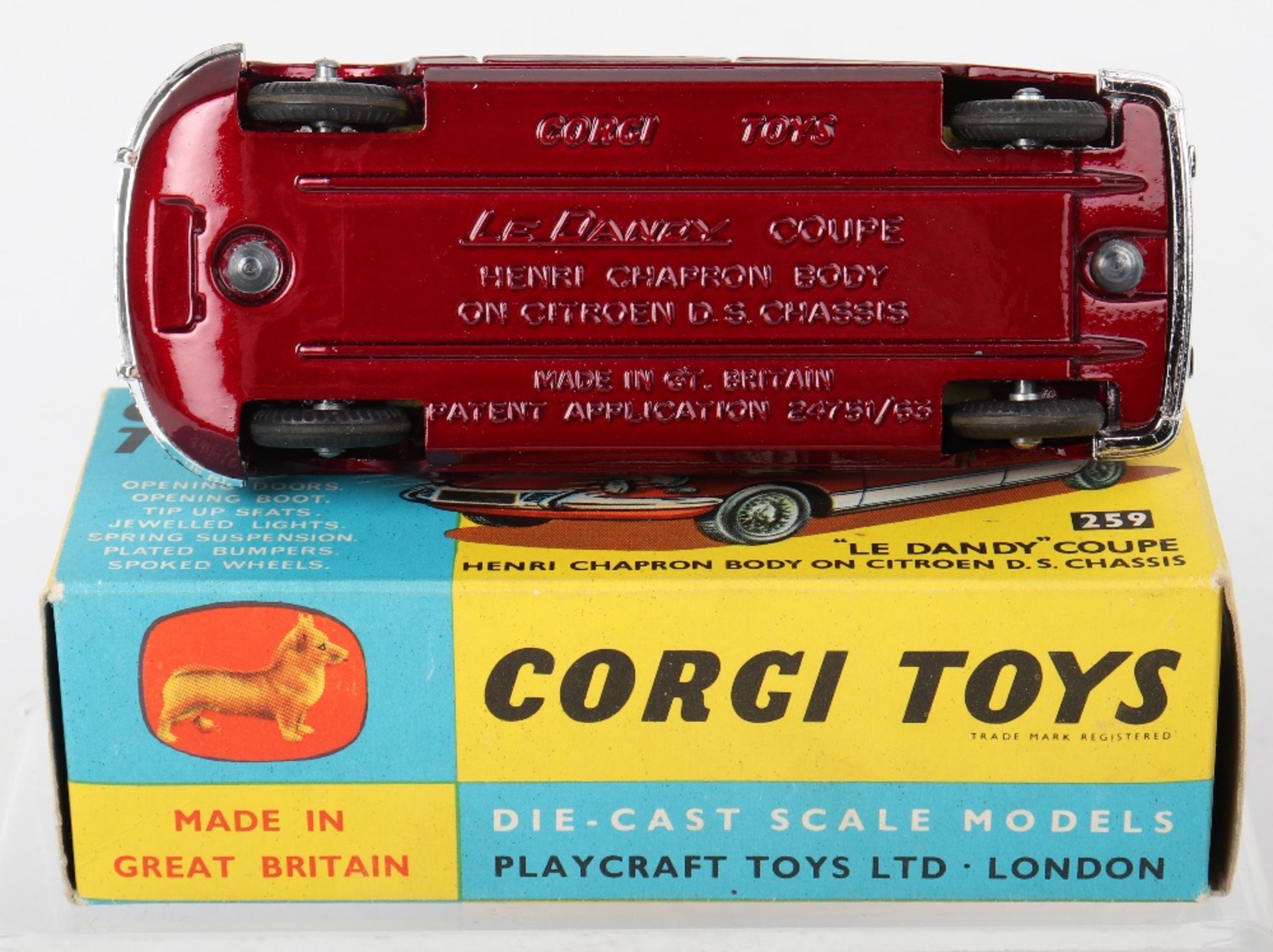 Corgi Toys 259 Citroen” Le Dandy” Coupe - Image 3 of 5