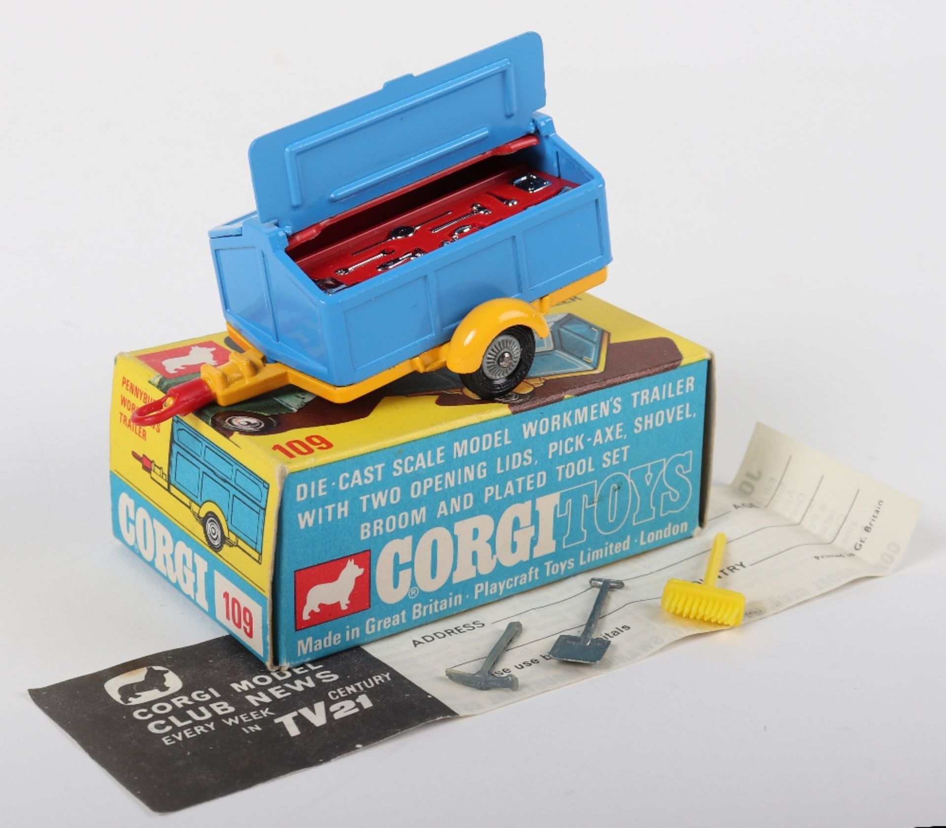 Corgi Toys 109 Pennyburn Workmen’s Trailer
