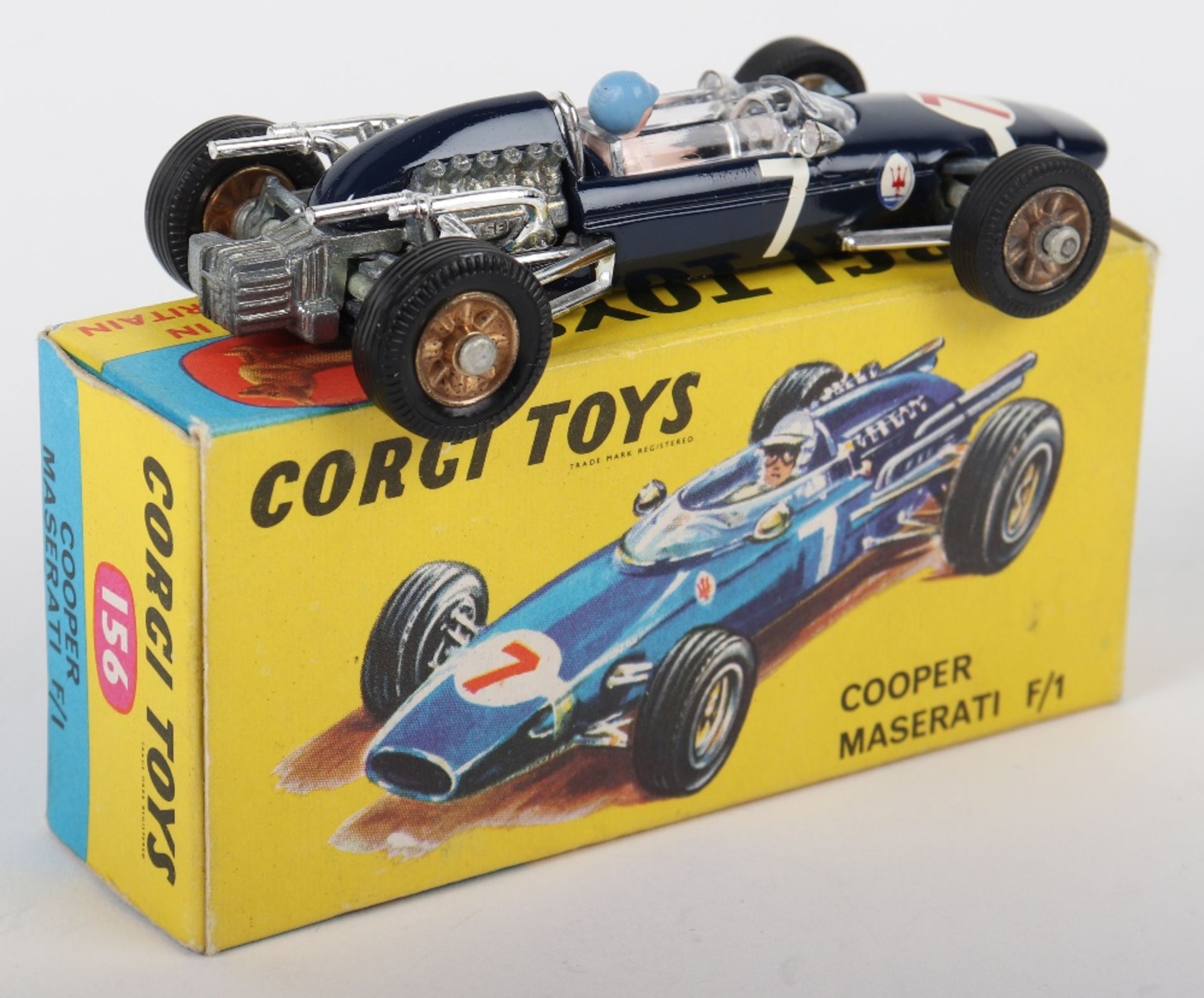 Corgi Toys 156 Cooper Maserati Formula 1 Racing Car - Bild 2 aus 2