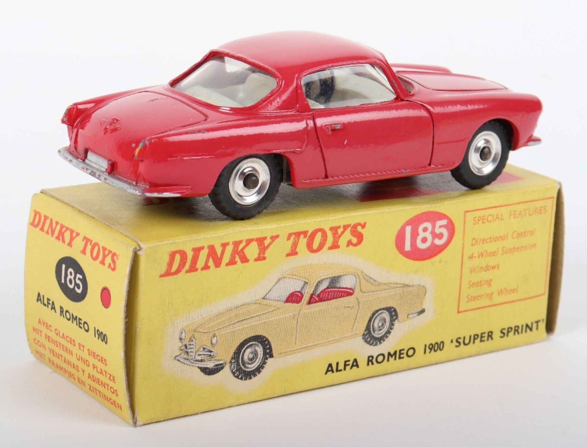 Dinky Toys 185 Alfa Romeo 1900 ‘Super Sprint’ - Bild 2 aus 2