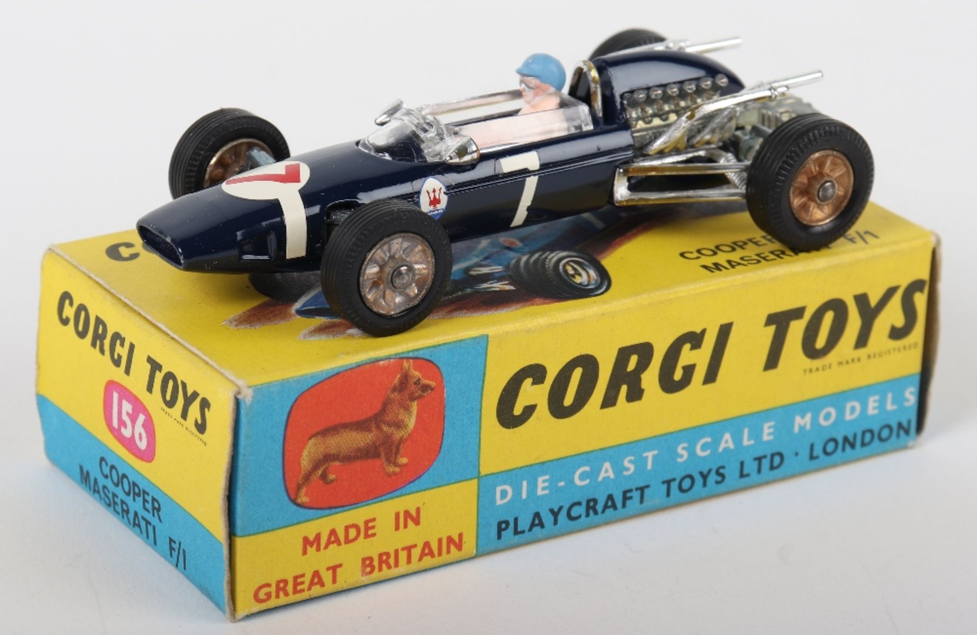 Corgi Toys 156 Cooper Maserati Formula 1 Racing Car