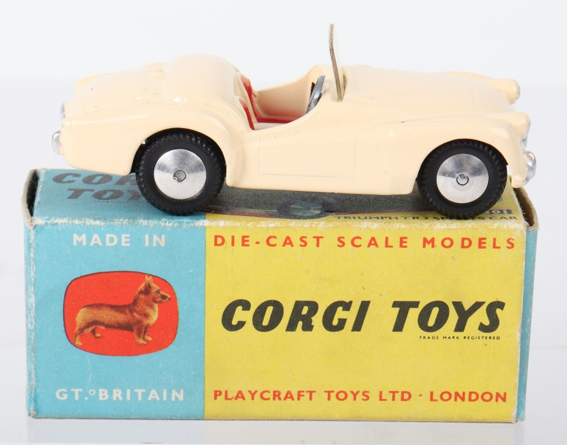 Corgi Toys 301 Triumph T.R.2 Sports Car - Bild 2 aus 5