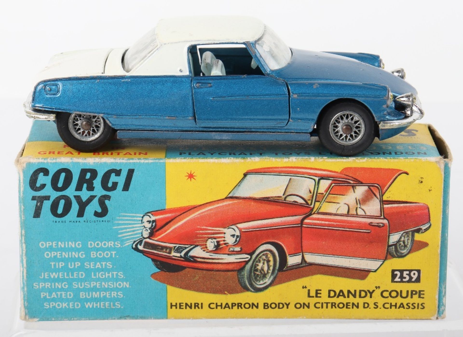 Corgi Toys 259 Citroen ” Le Dandy” Coupe - Bild 2 aus 5