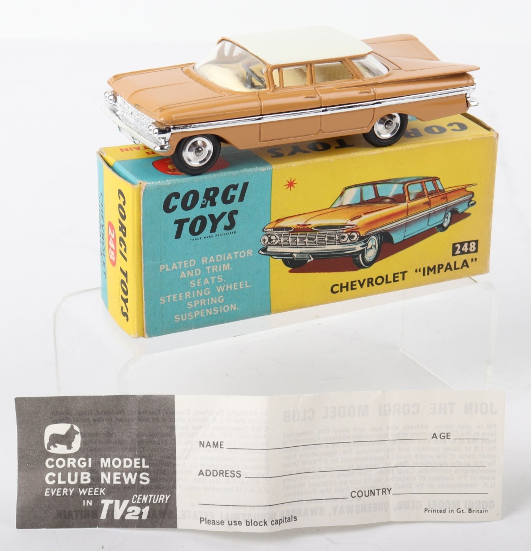 Corgi Toys 248 Chevrolet “Impala” - Image 2 of 6