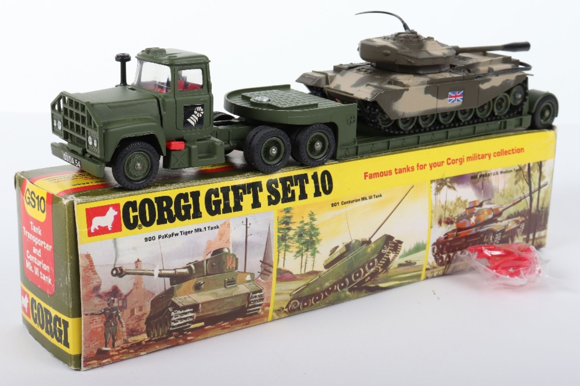 Corgi Toys Gift Set 10 Tank Transporter and Centurion Mk.III Tank