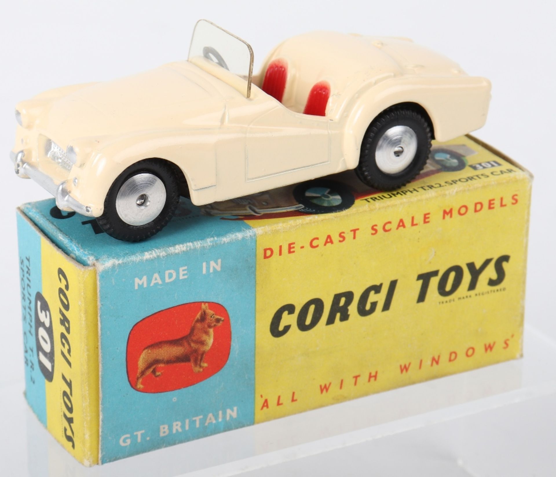 Corgi Toys 301 Triumph T.R.2 Sports Car