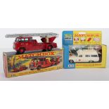 Two Boxed Matchbox Series King Size Emergency Models